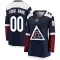 Navy Women's Custom Breakaway Colorado Avalanche Alternate Jersey
