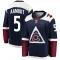 Navy Youth Wyatt Aamodt Breakaway Colorado Avalanche Alternate Jersey