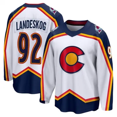 White Men's Gabriel Landeskog Breakaway Colorado Avalanche Special Edition 2.0 Jersey