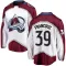 White Men's Pavel Francouz Breakaway Colorado Avalanche Away Jersey