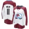 White Women's Owen Nolan Breakaway Colorado Avalanche Away Jersey