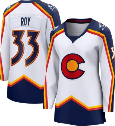 White Women's Patrick Roy Breakaway Colorado Avalanche Special Edition 2.0 Jersey
