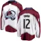 White Youth Chris Simon Breakaway Colorado Avalanche Away Jersey