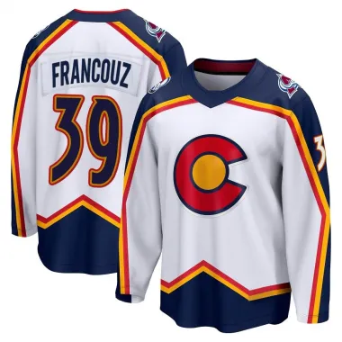 White Youth Pavel Francouz Breakaway Colorado Avalanche Special Edition 2.0 Jersey